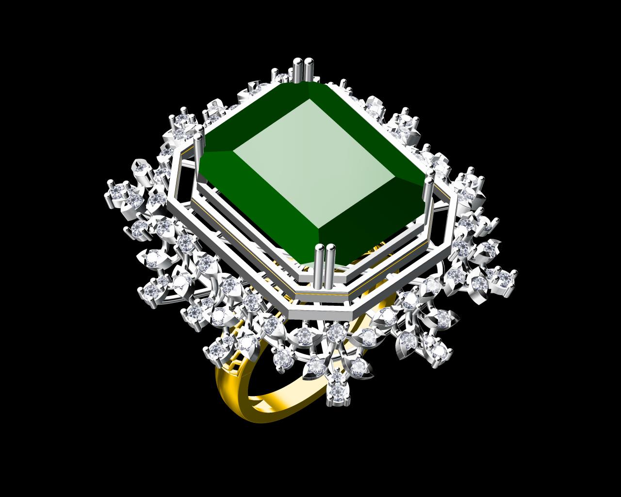 AD16843R-ALT — Ladies Rings jewellery CAD design (JCD/STL)
