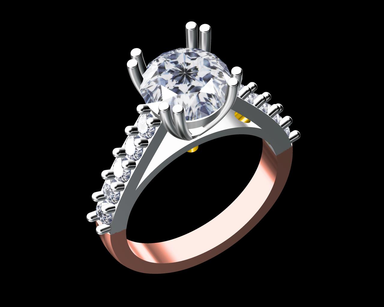 AD18060 — Ladies Rings jewellery CAD design (JCD/STL) AD18060 — Ladies Rings jewellery CAD design (JCD/STL)