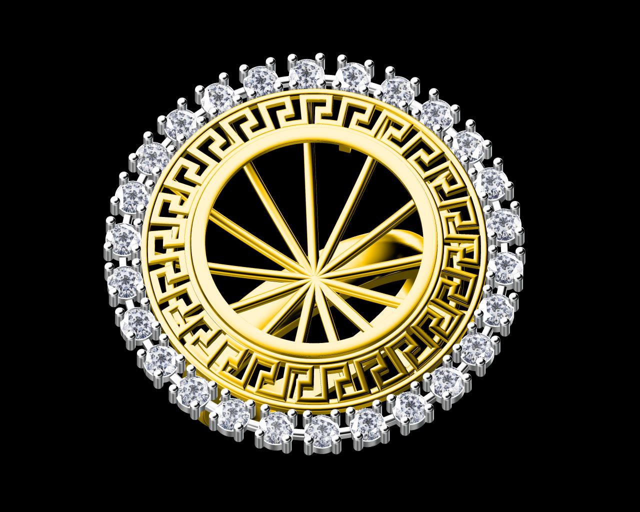 AD18077 — Ladies Rings jewellery CAD design (JCD/STL)