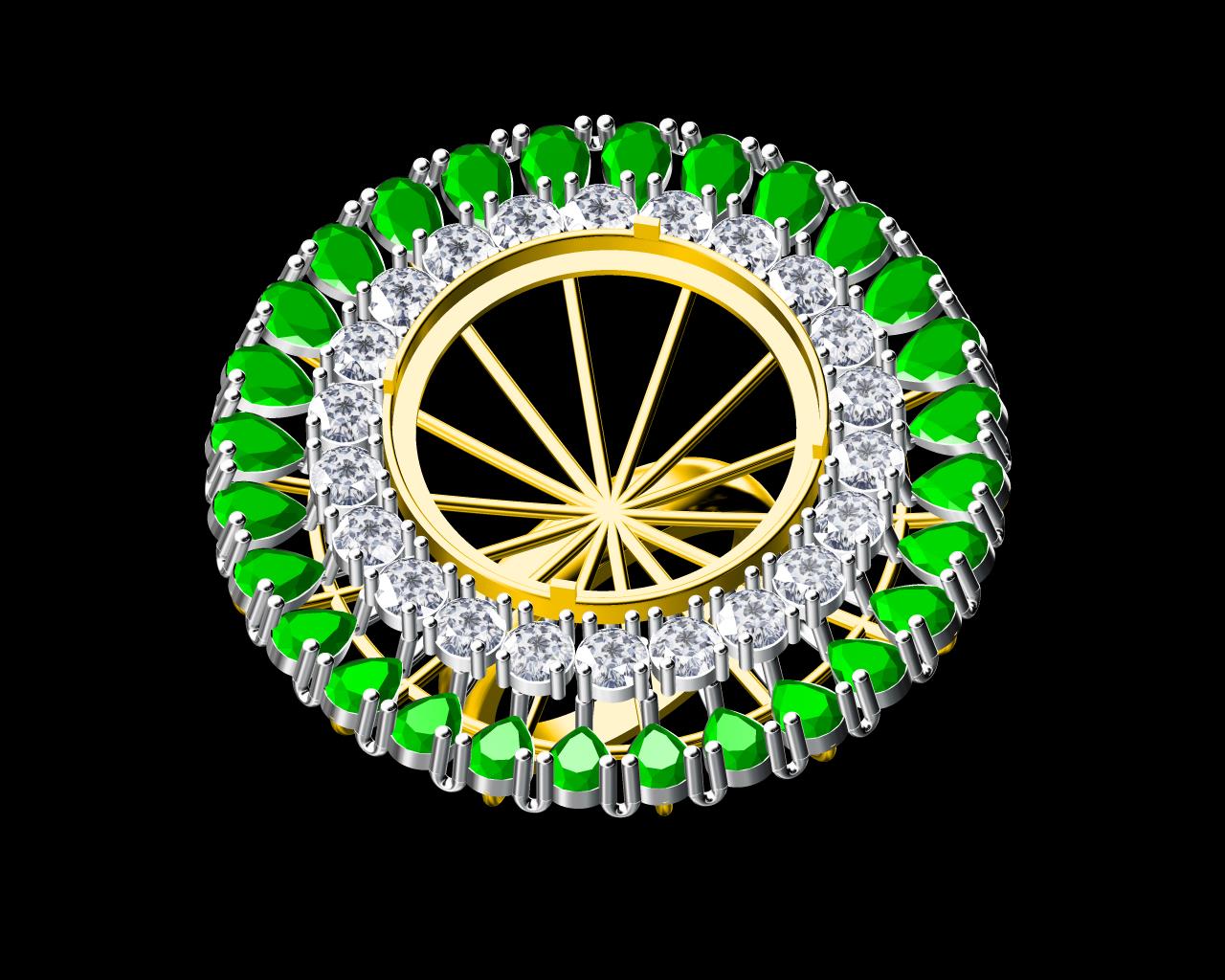 AD18120R — Ladies Rings jewellery CAD design (JCD/STL)