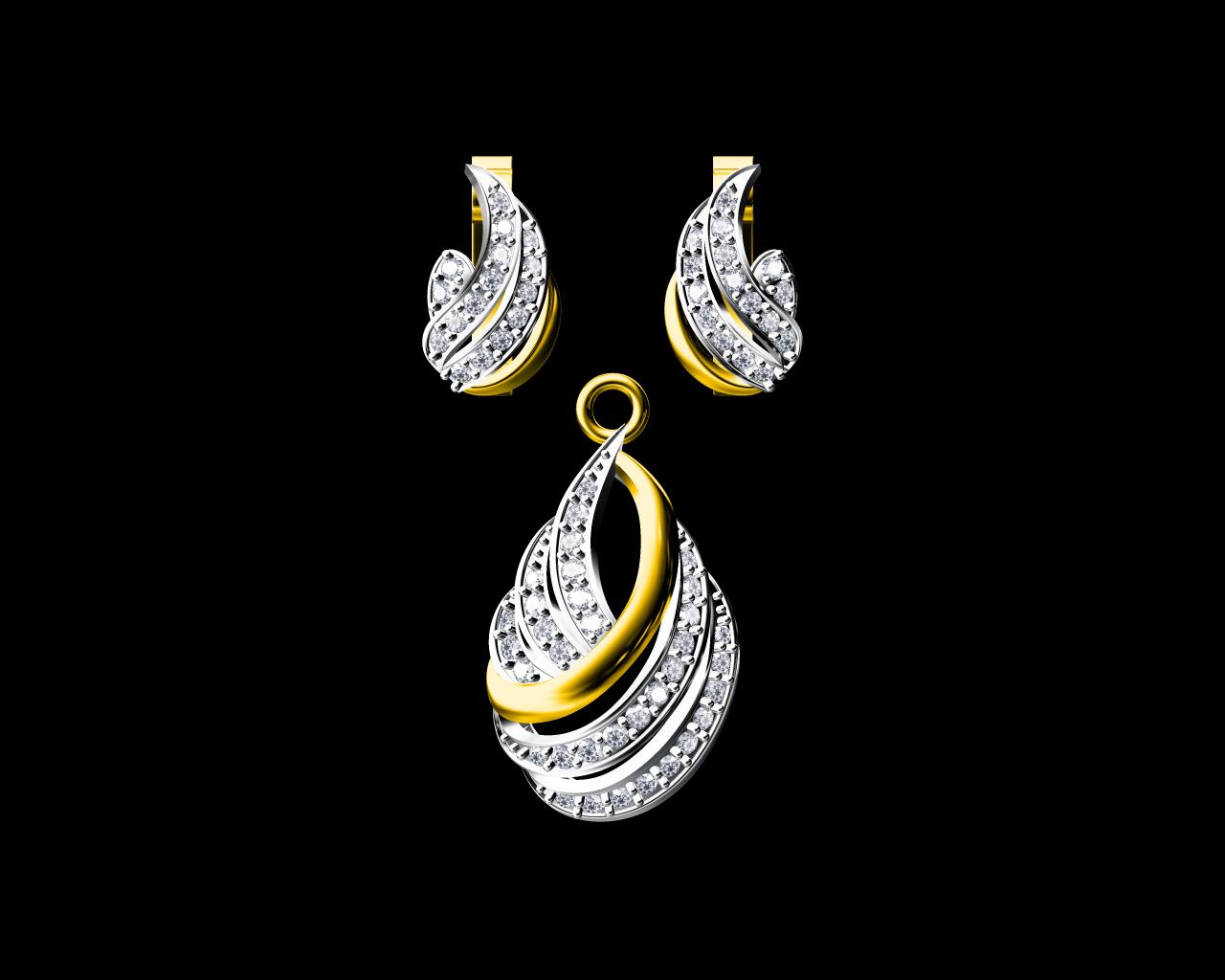 AD18138 — Pendants jewellery CAD design (JCD/STL)