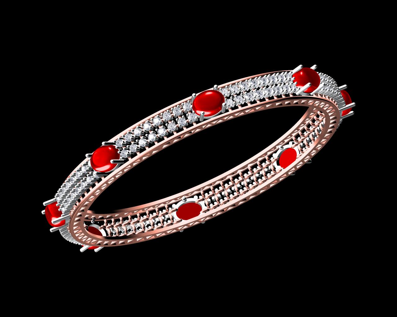 AD15043-ALT1 — Bangles jewellery CAD design (JCD/STL) AD15043-ALT1 — Bangles jewellery CAD design (JCD/STL)