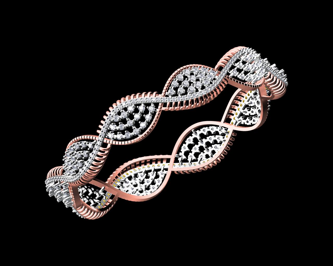 AD16735-ALT — Bangles jewellery CAD design (JCD/STL) AD16735-ALT — Bangles jewellery CAD design (JCD/STL)