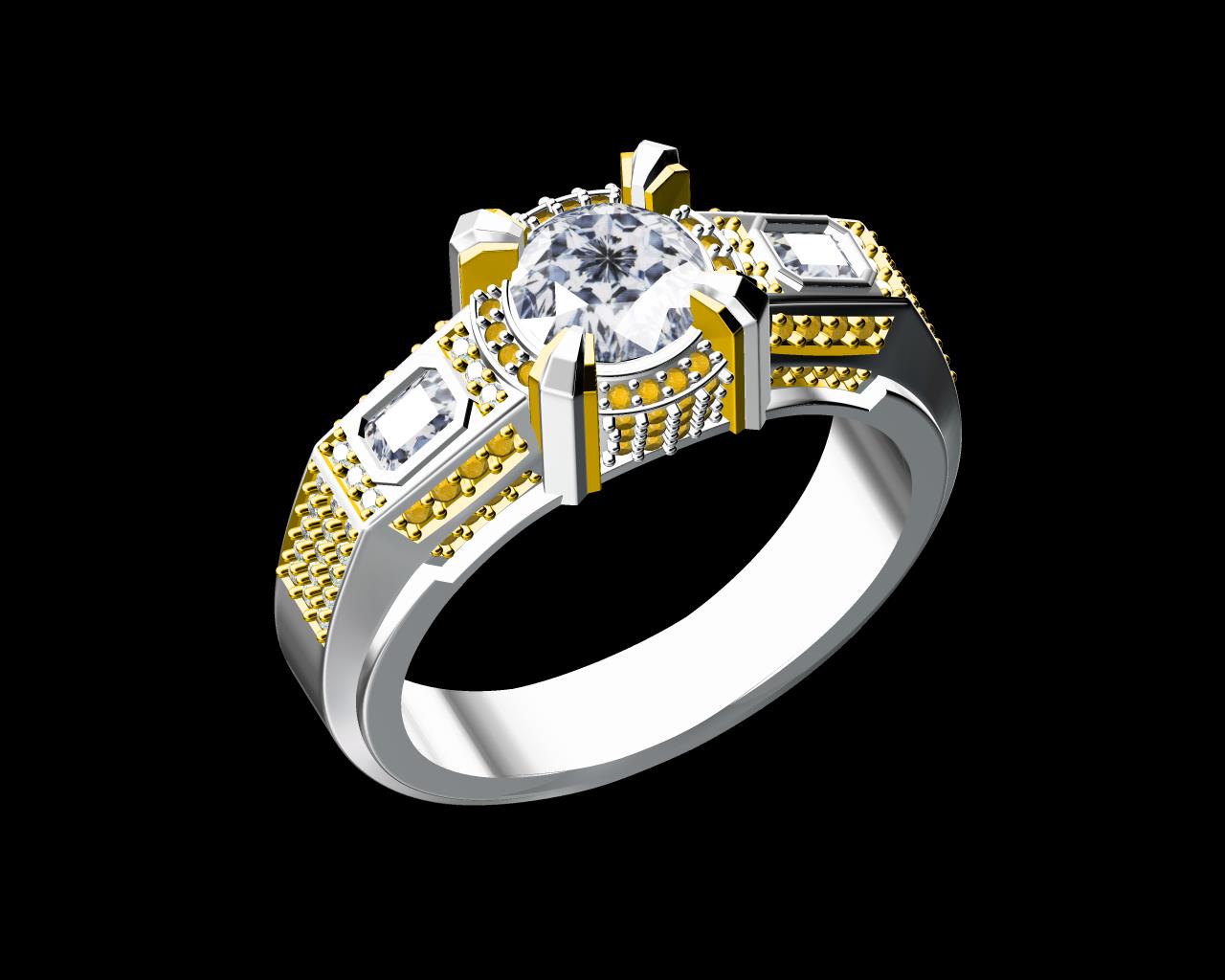 AD17863 — Gents Rings jewellery CAD design (JCD/STL) AD17863 — Gents Rings jewellery CAD design (JCD/STL)