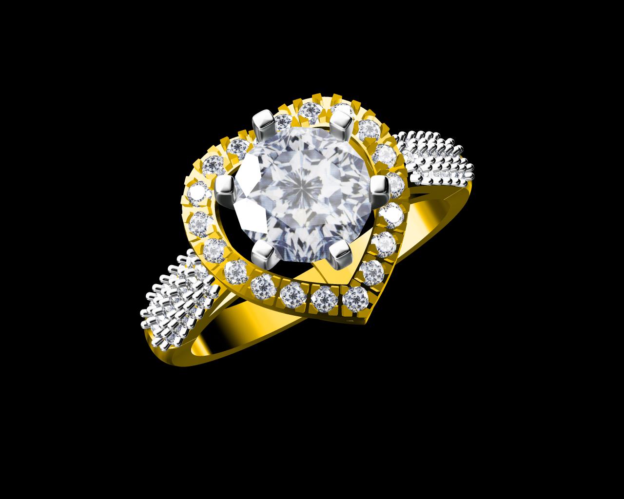 AD17864 — Ladies Rings jewellery CAD design (JCD/STL) AD17864 — Ladies Rings jewellery CAD design (JCD/STL)