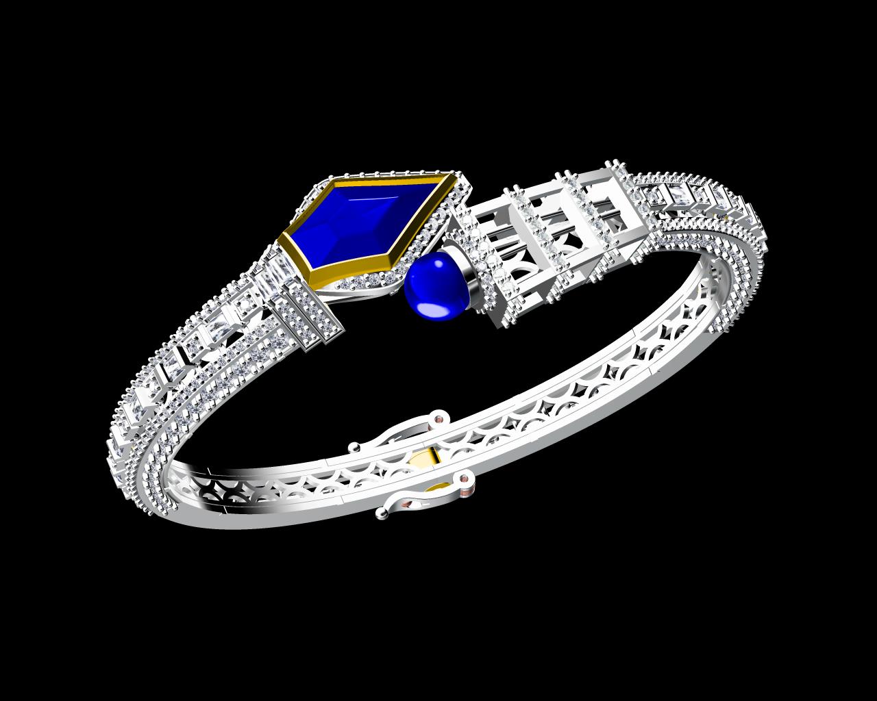 AD17986 — Bracelets jewellery CAD design (JCD/STL)