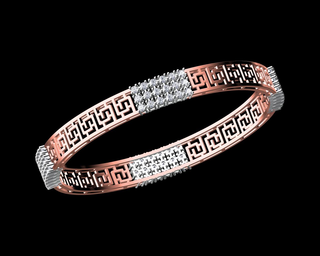 AD17995 — Bangles jewellery CAD design (JCD/STL) AD17995 — Bangles jewellery CAD design (JCD/STL)