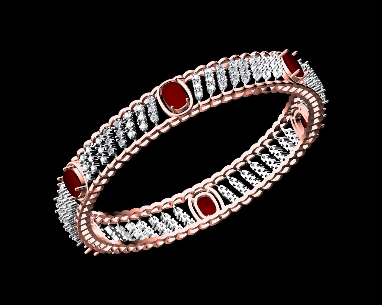 AD18009 — Bangles jewellery CAD design (JCD/STL) AD18009 — Bangles jewellery CAD design (JCD/STL)