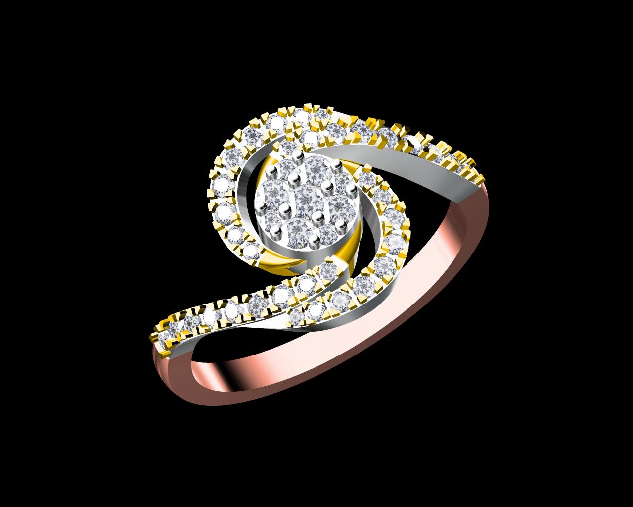 AD18054 — Ladies Rings jewellery CAD design (JCD/STL) AD18054 — Ladies Rings jewellery CAD design (JCD/STL)